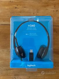 Cuffie con microfono Logitech H340