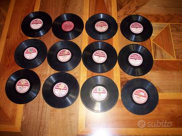 Dischi grammofono piccola meraviglia