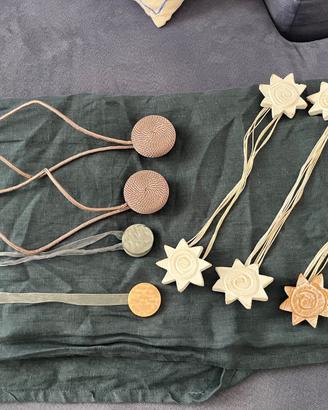 Clip fermagli magnetici per tende