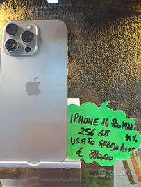 Iphone 16 Pro Max 256GB usato grado A+++