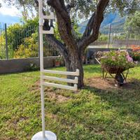 Attaccapanni Gedy vintage bianco