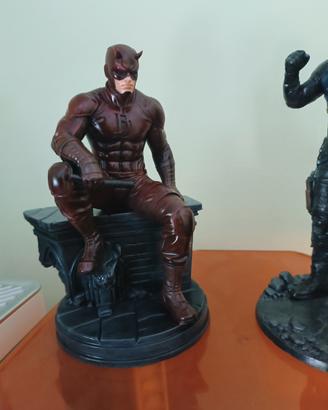 figure Daredevil stampata in 3d e dipinta a mano