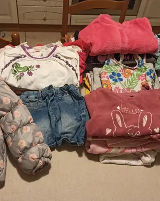 Vestiti vari da bambina 24m