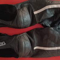 Pantaloni moto pelle Tschul tg 52