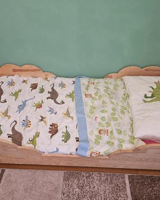 letto montessori in pino tree tale + materasso