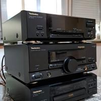 stereo technics con casse e telecomando