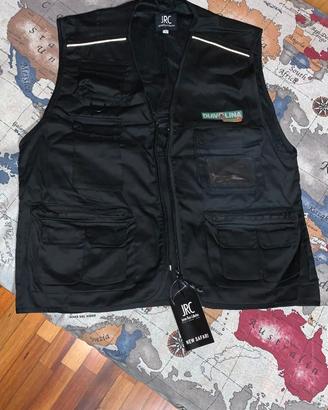 Gilet New Safari James Ross nero