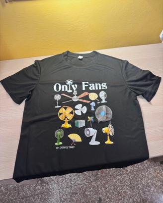 T shirt con stampa OnlyFans | nuova | taglia M