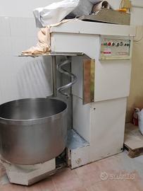 impastatrice a vasca estraibile 