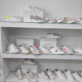 Date sneakers uomo donna in pelle made in Italy 