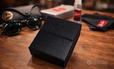 🎁Custodia originale Ray-Ban Nera – NUOVA 🆕