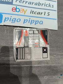 LEGO 60051 adesivi sticker treno bianco LEGO City