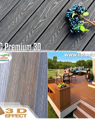Pavimenti pavimentazione listoni WPC doghe legno