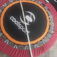 New Deluxe Trampolino Elastico Modello 115cm Con S