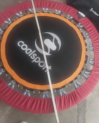 New Deluxe Trampolino Elastico Modello 115cm Con S