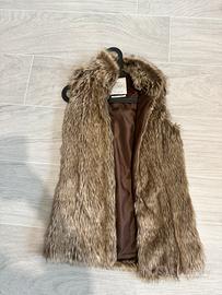 Gilet ecopelliccia Bershka Premium – S