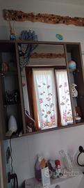 Mobiletto sospeso bagno