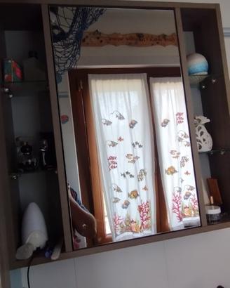 Mobiletto sospeso bagno
