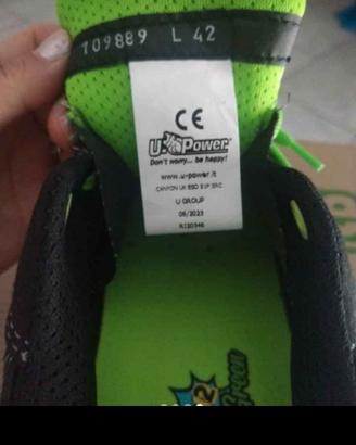 Scarpe antinfortunistiche u Power num 42