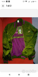 Giacca vintage uomo Verde Nike taglia S