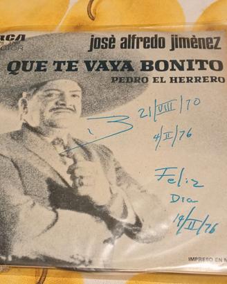 R5RaroSingoloVinile 45 giri di José Jimenez Mexico