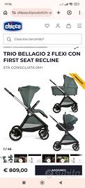 Passeggino Trio Bellagio 2 Flexi Chicco
