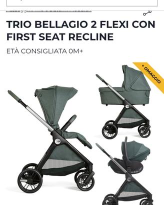 Passeggino Trio Bellagio 2 Flexi Chicco