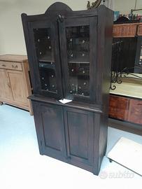 credenzina vetrinetta antica