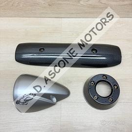 kit protezione marmitta tmax 500 2001 2006 3 pezzi