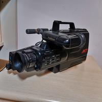 Lotto di 2 videocamere VHS + valigetta e accessori