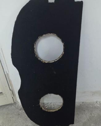Pensilina peugeot 208 prima serie per 2 woofer da