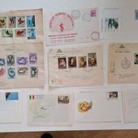 Lotto di buste primo giorno di emissione filatelic