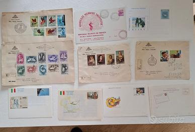 Lotto di buste primo giorno di emissione filatelic