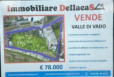 Terreno con ricovero attrezzi