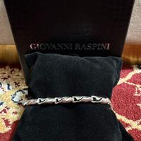 Giovanni Raspini Bracciale Uomo Luke Grande NUOVO