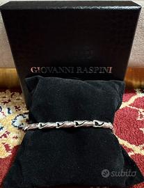 Giovanni Raspini Bracciale Uomo Luke Grande NUOVO