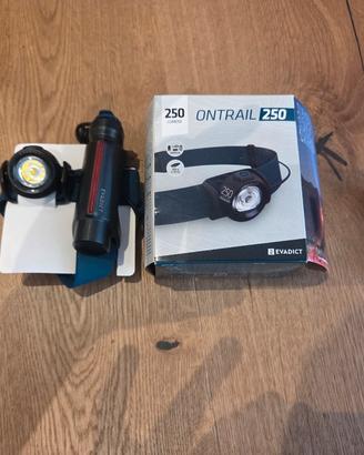 Lampada Frontale Evadict Ontrail 250 Lumens - Rica