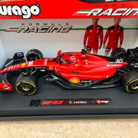 Ferrari SF23 Leclerc 2023 1:18 Bburago Burago
