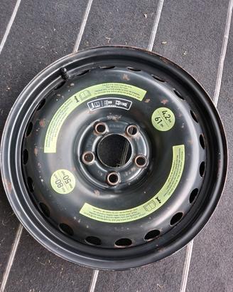 Cerchio ferro 16 x ruotino di scorta Mercedes CLK
