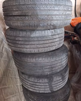 Cerchi con  gomme e coppe +  due centraline Rexton