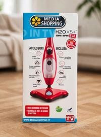 Scopa a vapore H2Ox5 + Red Edition