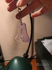 portachiavi a firma di "A" fatto a mano