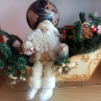 babbo Natale colore oro 