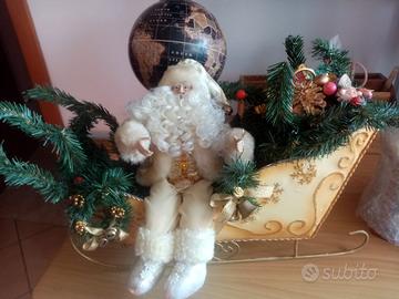 babbo Natale colore oro 