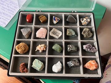 Collezzione minerali e gemme da tutto il mondo