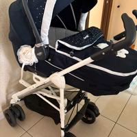 carrozzino completo+ borsa +materassino e cuscino