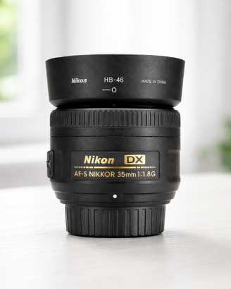 Nikon 35mm f/1.8G DX AF-S Nikkor Perfetto Completo