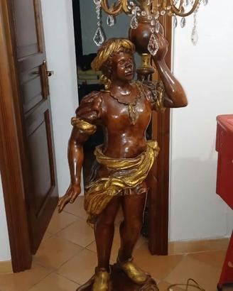 moro veneziano + 2 poltrone in stile barocco ita