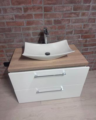Set bagno, mobile + bide + water + box doccia