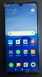 Xiaomi Redmi 7 Blu scheggiato funzionante 32Gb+3Gb